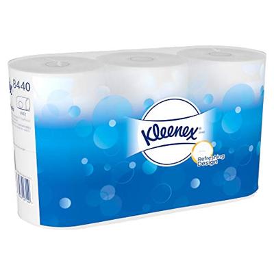 Kleenex toiletpapier, 3-laags, 350 vellen, pak van 6 rollen