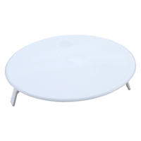 Attema Afdekplaat | Klemmend | Rond | 95MM | Wit - 01.477.11 - thumbnail