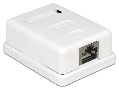 Delock 86169 modulair stopcontact 1 poort Cat.6