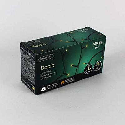Basic Kerstverlichting 80 LED 6m CW - thumbnail