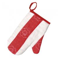 Nic ovenwant rood/wit 22 cm - thumbnail