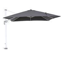 Hawaii zweefparasol 300x300 wit/donkergrijs zonwering Garden Impressions - Garden impressions - thumbnail