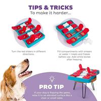 Nina Ottosson dog brick turquoise / rood - thumbnail