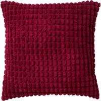 Dutch Decor - ROME - Kussenhoes 45x45 cm - 100% polyester - effen kleur - Red Plum - donkerroze - thumbnail