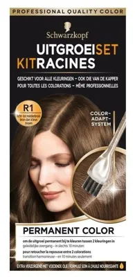 Schwarzkopf Uitgroeiset R1 Licht- Tot Middenbruin