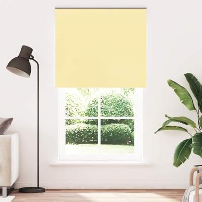 Rolgordijn verduisterend 125x210 cm stofbreedte 121,6 cm geel