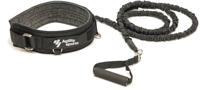 Agility Sports weerstandsgordel zwart - thumbnail