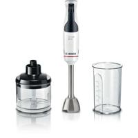 Bosch Haushalt MSM4W220 Staafmixer 600 W Met mixbeker, Met maatbeker, Met hakmolenopzet, BPA-vrij Wit, Grijs - thumbnail