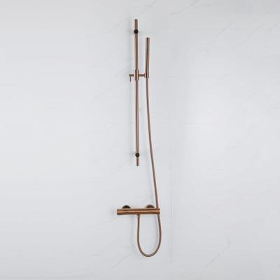 Fortifura Calvi Glijstang - 90cm - glijstuk - Geborsteld koper PVD (Koper) SW970053