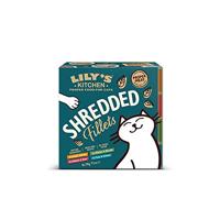 Lily&apos;s Kitchen Shredded Fillets kattenvoer nat 8x70 gram - thumbnail