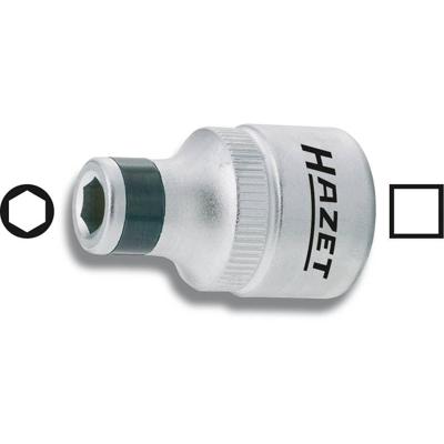 HAZET Adapter 2250-2 · 3/8 inch (10 mm) vierkant hol · 1/4 inch (6,3 mm) zeskant hol · Lengte: 30 mm HAZET Adapter 2250-2 · 3/8 inch (10 mm) vierkant hol · 1/4 inch (6,3 mm) zeskant hol · Lengte: 30 mm