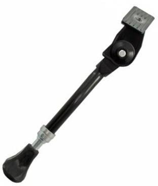 Zijstandaard verstelbaar 16-18" Ursus Elegance aluminium - zwart