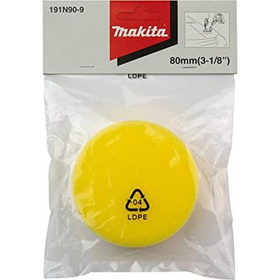 Makita 191N90-9 Spons geel zacht grof 80mm