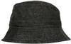 Flexfit FX5003DB Denim Bucket Hat - Black/Grey - One Size - thumbnail