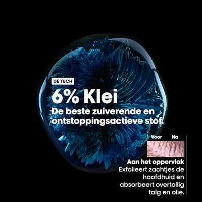 L&apos;Oréal Professionnel Scalp Advanced Anti-Oiliness 2-in-1 Deep Purifier Clay 250ml