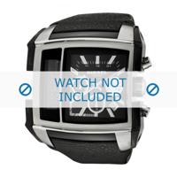 Diesel horlogeband DZ7191 Leder Zwart 30mm - thumbnail