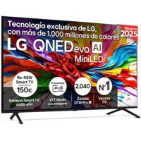Smart TV LG 75QNED92A6A 4K Ultra HD 75" HDR Wifi DVB-S2 QNED - thumbnail