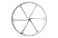 Teny Rim Six Spoke Fixed Gear Voorwiel - Wit - thumbnail
