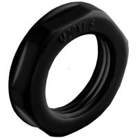 Kaiser Elektro 8245.16 Contramoer PG16 Kunststof Zwart 1 stuk(s) - thumbnail