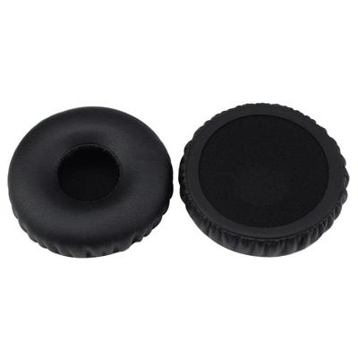Voor JBL Synchros E40/E40BT/T450 koptelefoon imitatieleer + Foam zachte oortelefoon beschermende cover earmuffs één paar (zwart)