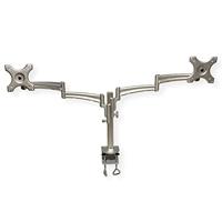 VALUE LCD dubbelarmige tafelsteun, 4 scharnieren, afzonderlijk in hoogte verstelbaar - thumbnail