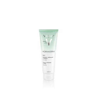Vichy Normaderm 3-in-1 Cleanser Scrub Mask