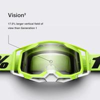 100% strata 2 (mirror lens fa23) black - goggle - thumbnail