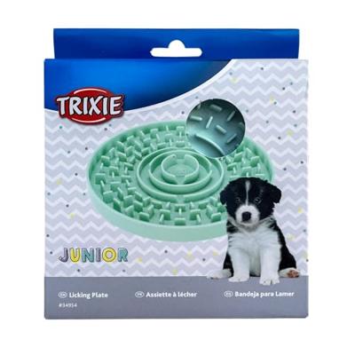 Trixie halsband usb siliconen lichtgevend oplaadbaar rood - thumbnail
