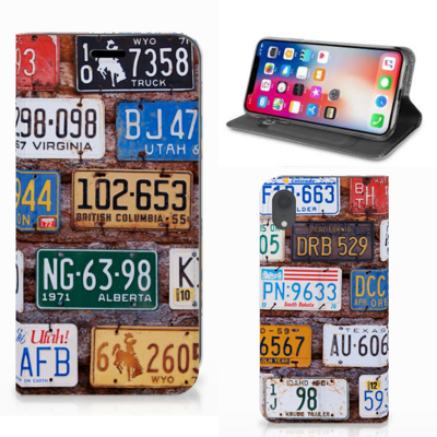 Apple iPhone Xr Stand Case Kentekenplaten Apple iPhone Xr Stand Case Kentekenplaten