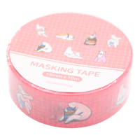 Mr.Donothing Mr.Donothing Masking / washi tape - Roze - thumbnail