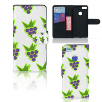 Motorola Moto E6 Play Book Cover Druiven - thumbnail