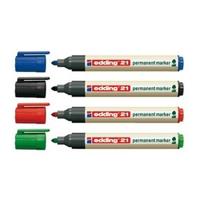 Edding permanent marker Ecoline e-21 zwart - thumbnail