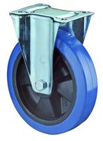 BS Rollen Bokwiel | wiel-d. 125 mm draagvermogen 140 kg | kunststof | plaat L115xB85 mm | 1 stuk - LS410.B61.125 LS410.B61.125 - thumbnail