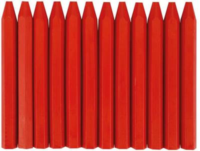 Defi krijt rood doos á 12 stuks