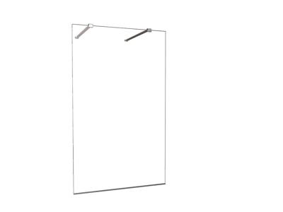 Wiesbaden inloopdouche vrijstaand 1400x2000 8mm NANO glas 20.3804