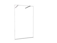 Wiesbaden inloopdouche vrijstaand 1400x2000 8mm NANO glas 20.3804 - thumbnail