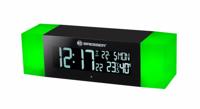 Bresser DCF draadloze FM-wekker, lichtwekker, wake-up light met bluetooth-luidspreker en weergave van binnentemperatuur - thumbnail