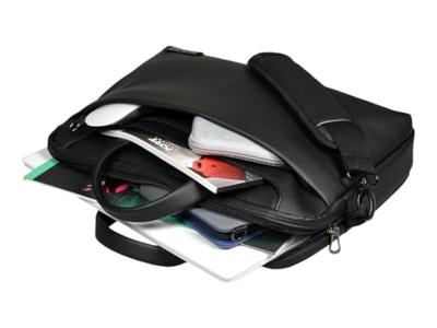 Laptoptas - PORT DESIGNS - Zurich TL 14/15 - Gevoerd compartiment - Verstelbare schouderband - Zwart
