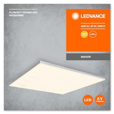 LEDVANCE Planon 4058075470651 LED-paneel 40 W Warmwit Wit LEDVANCE Planon 4058075470651 LED-paneel 40 W Warmwit Wit