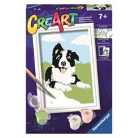 Ravensburger creart serie F border collie - thumbnail