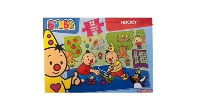 Studio 100 Bumba puzzel - hockey - 12 stukjes Studio 100 Bumba puzzel - hockey - 12 stukjes