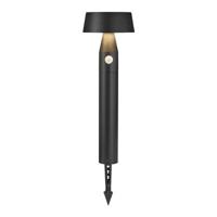 Nordlux LED Solar tuinlamp op spie Nama 1W 3000K zwart 50cm - 4802840 - thumbnail