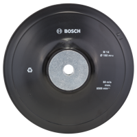 Bosch Accessoires Schuurschijf voor haakse slijpmachines, spansysteem, 180 mm - 2609256256 - thumbnail