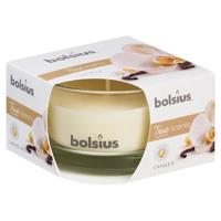 Bolsius True Scents Geurkaars in Glas Vanille 5cm Wit 6 Stuks - thumbnail
