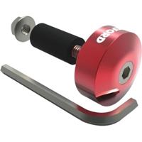 OXFORD stuurdoppen "barends 1 handlebar plugs 1 red 22mm handlebars - thumbnail