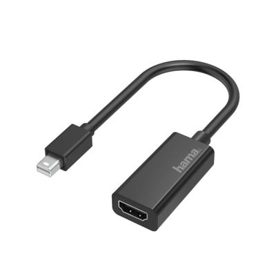 Hama 00200332 Mini-displayport / HDMI Adapter [1x Britse stekker - 1x Mini-DisplayPort stekker] Zwart 0 mm