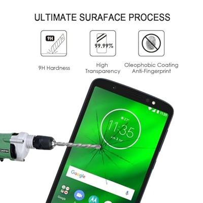 High-Tech Place Volledige afdekking van gehard glas beschermfolie voor Motorola Moto G7 Play