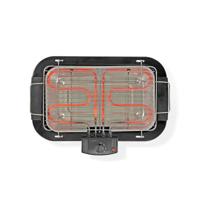 Nedis BBQE110BK Elektrische Barbecue Rechthoekig 38 X 22 Cm 2000 W - thumbnail