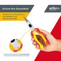 Wiha Punttang Industrial electric | met snijvlak | rechte vorm | 200 mm | 8" - 33178 - 33178 - thumbnail