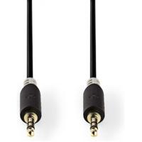 Nedis Stereo audiokabel 3.5mm M - 3.5mm M 1.0m GY - thumbnail